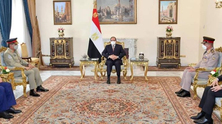 Egypt's Al-Sisi asserts aspirations to develop cooperation with Pakistan
