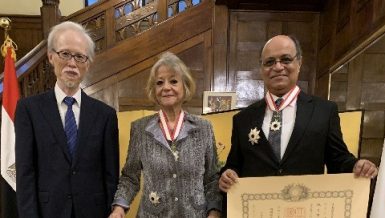 Japanese Embassy in Egypt confers top awards on Presidential Adviser, former ambassador