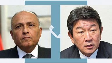 Egypt, Japan discuss recent developments in Palestinian issue