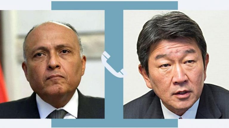 Egypt, Japan discuss recent developments in Palestinian issue