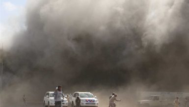 Local authorities tighten security measures after blast in Yemen's Aden
