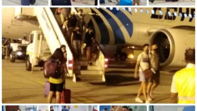 Luxor receives first charter flights from Spain, France since resumption of tourism in July 2020