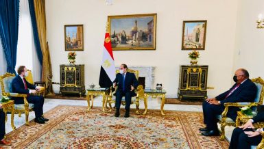 Egypt's Al-Sisi stresses keenness to develop bilateral relations with Czech Republic