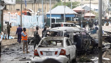 Seven killed in suicide attack near Somalia's presidential palace in Mogadishu