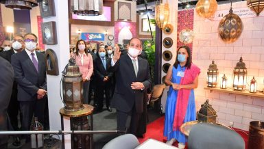Al-Sisi inaugurates 3rd edition of Turathna Exhibition for handicrafts, heritage arts