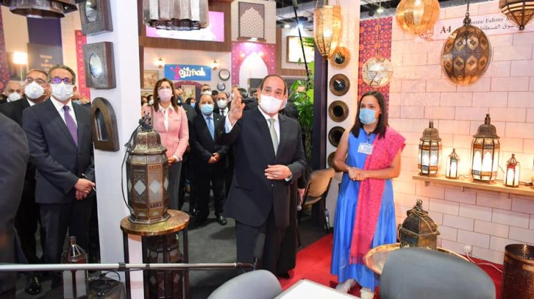 Al-Sisi inaugurates 3rd edition of Turathna Exhibition for handicrafts, heritage arts