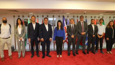 International Cooperation Minister meets startups participating in Africa-France Summit